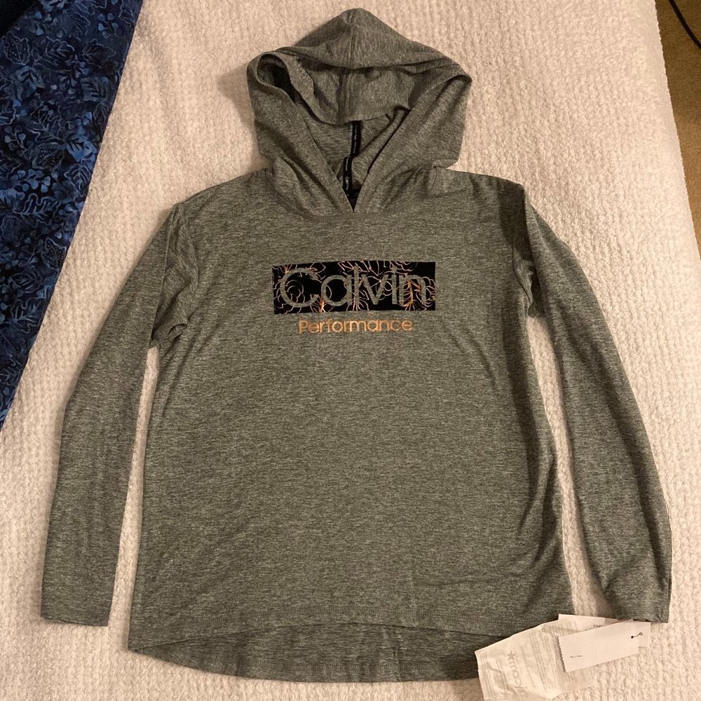 Calvin Klein top with a hood